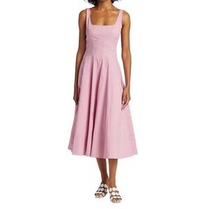 STAUD Wells Midi Dress
